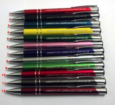 Kugelschreiberfarben (Bitte hier klicken um dieses Bild in seiner vollen Größe zu betrachten)
