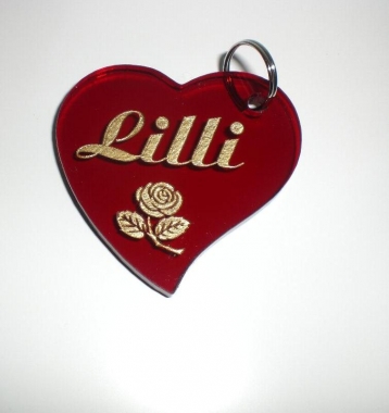 Gravur Acrylherz rot 0 (Bitte hier klicken um dieses Bild in seiner vollen Gr&ouml;&szlig;e zu betrachten)