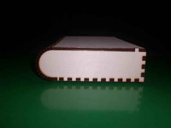 Holzgravur Buchbox 1