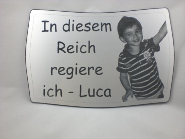 Gravur Hinweisschild Tür  (Bitte hier klicken um dieses Bild in seiner vollen Größe zu betrachten)